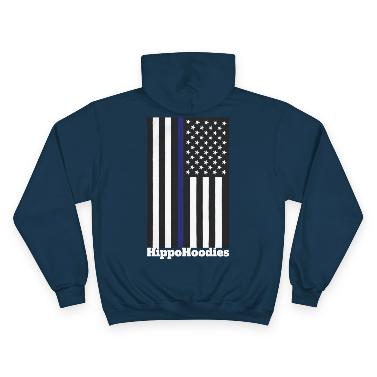HippoHoodie Patriotic Champion Hoodie - Support Our Heroes - Stylish Streetwear