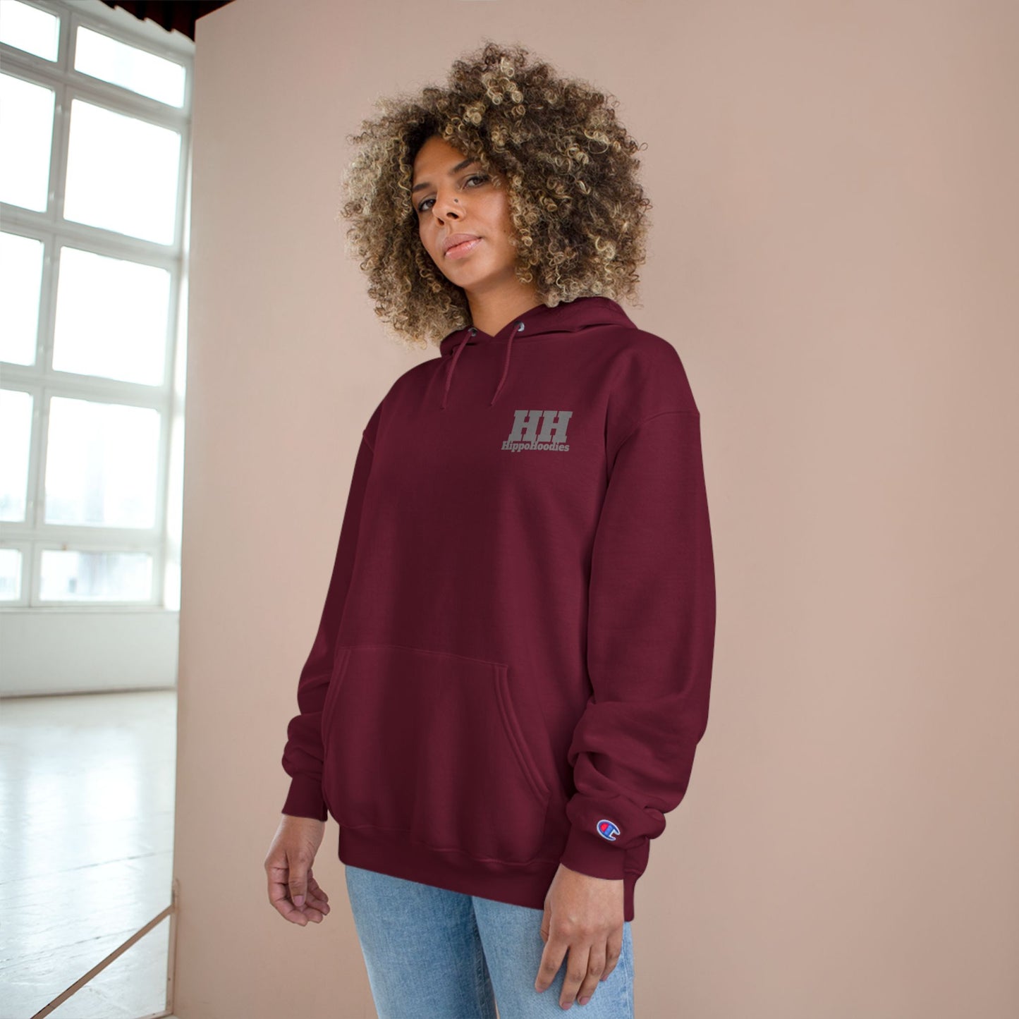 HippoHoodie Patriotic Champion Hoodie - Support Our Heroes - Stylish Streetwear