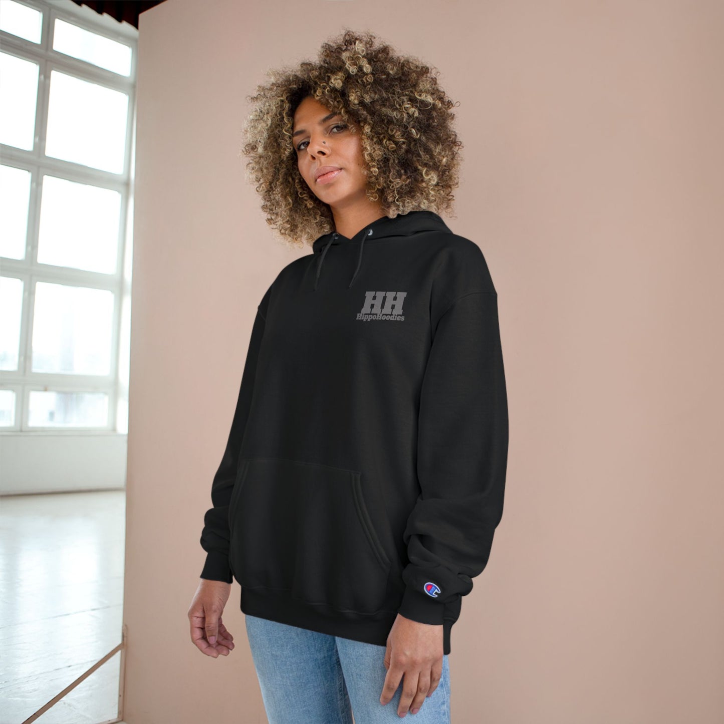 HippoHoodie Patriotic Champion Hoodie - Support Our Heroes - Stylish Streetwear