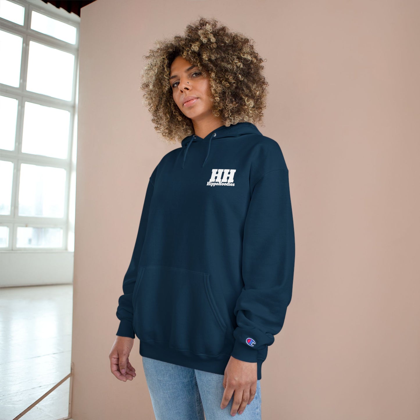 HippoHoodie Patriotic Champion Hoodie - Support Our Heroes - Stylish Streetwear