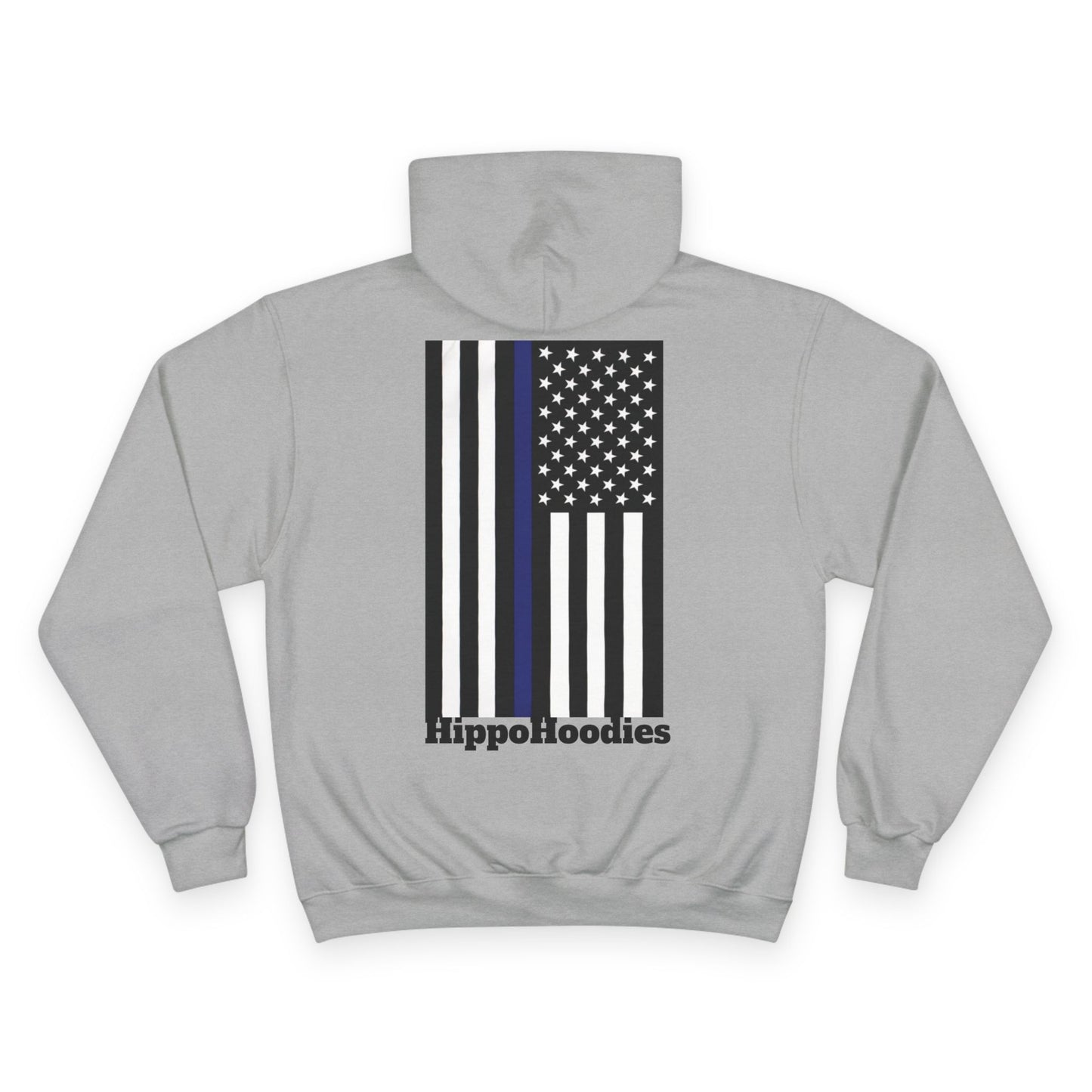 HippoHoodie Patriotic Champion Hoodie - Support Our Heroes - Stylish Streetwear