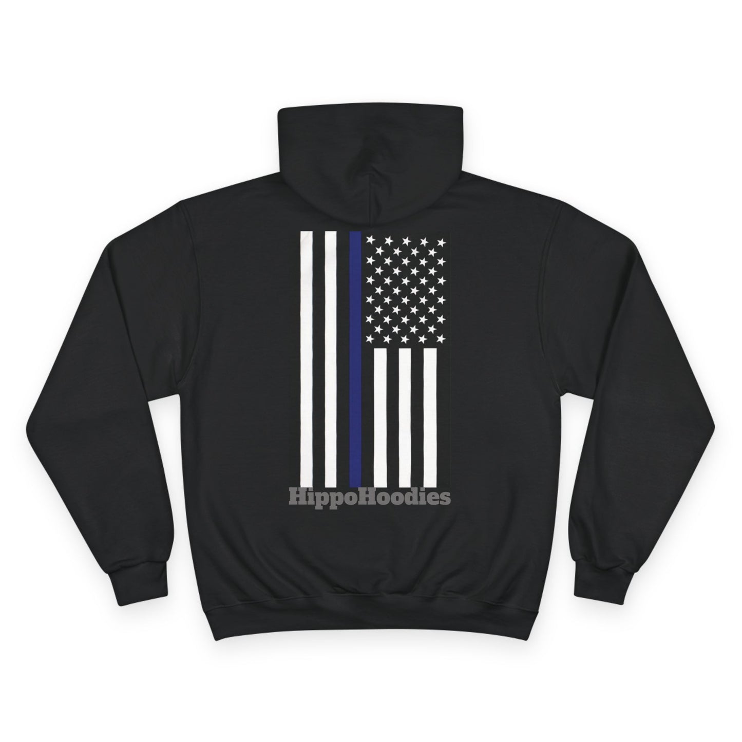 HippoHoodie Patriotic Champion Hoodie - Support Our Heroes - Stylish Streetwear