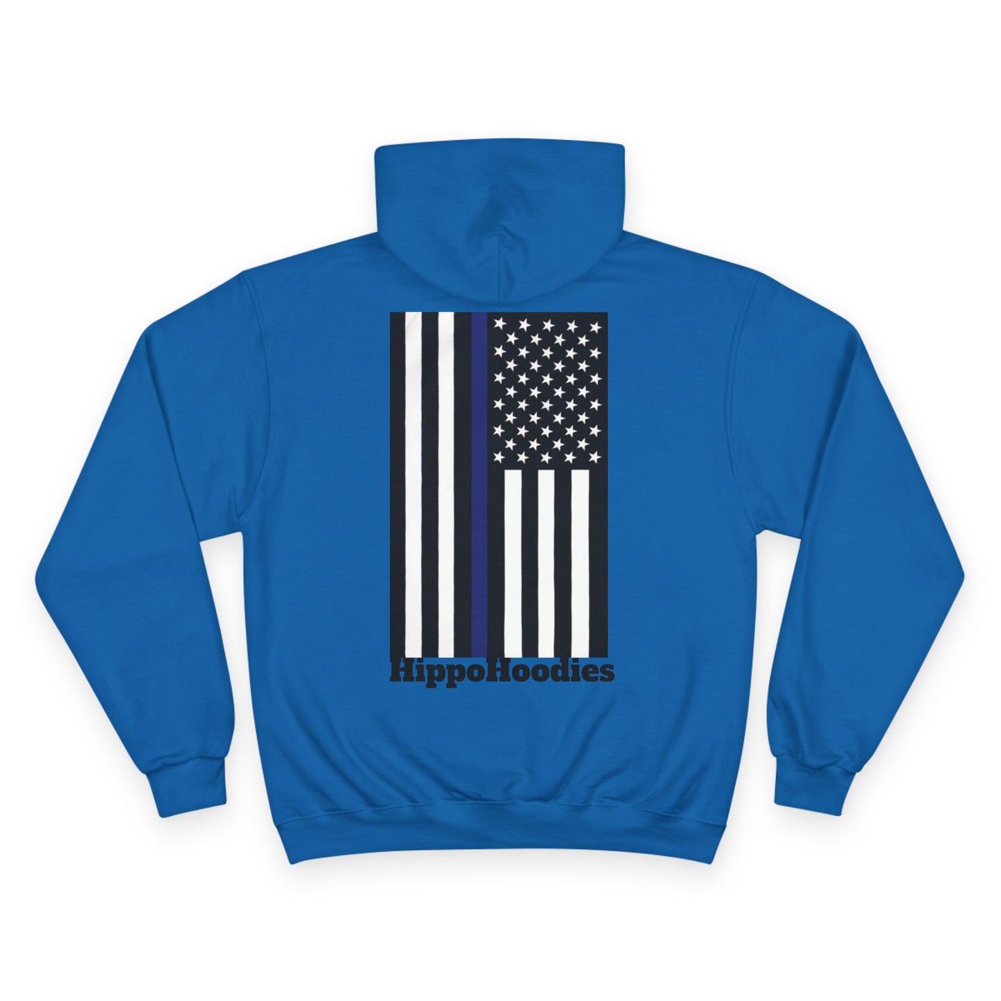 HippoHoodie Patriotic Champion Hoodie - Support Our Heroes - Stylish Streetwear