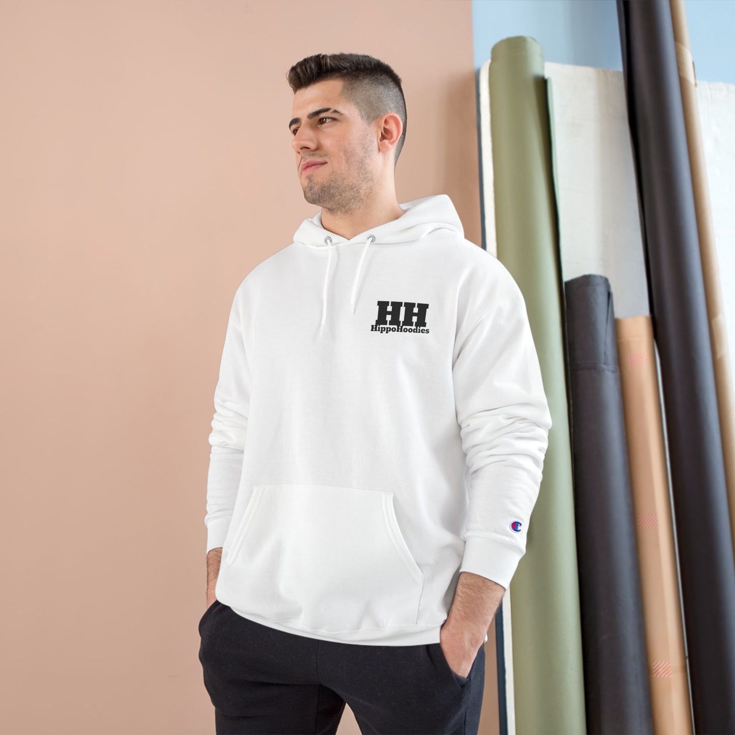 HippoHoodie Patriotic Champion Hoodie - Support Our Heroes - Stylish Streetwear