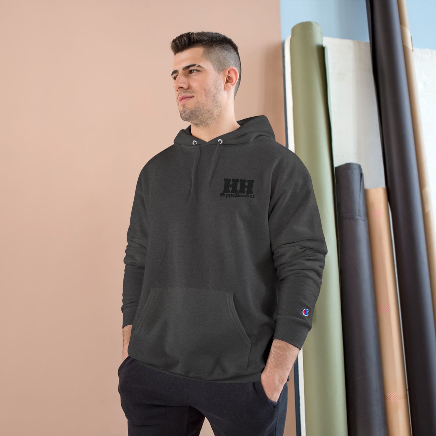 HippoHoodie Patriotic Champion Hoodie - Support Our Heroes - Stylish Streetwear