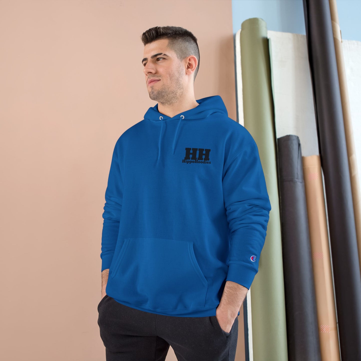 HippoHoodie Patriotic Champion Hoodie - Support Our Heroes - Stylish Streetwear