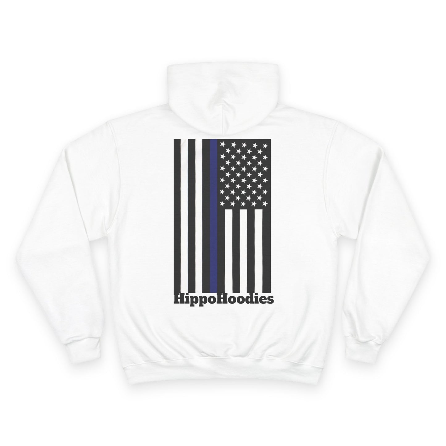 HippoHoodie Patriotic Champion Hoodie - Support Our Heroes - Stylish Streetwear