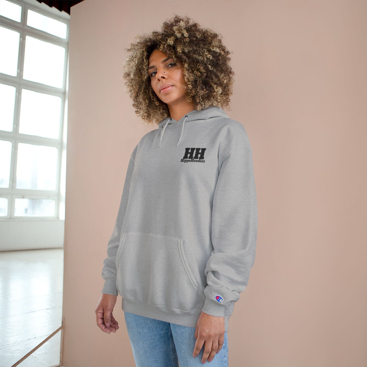 HippoHoodie Patriotic Champion Hoodie - Support Our Heroes - Stylish Streetwear