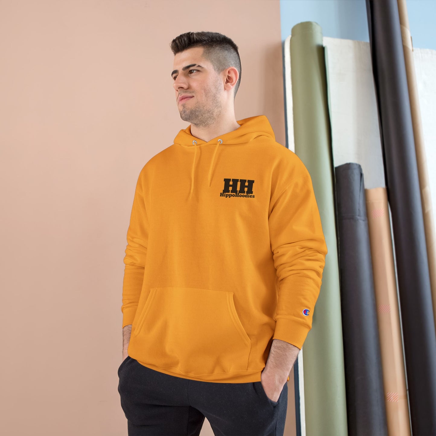 HippoHoodie Patriotic Champion Hoodie - Support Our Heroes - Stylish Streetwear