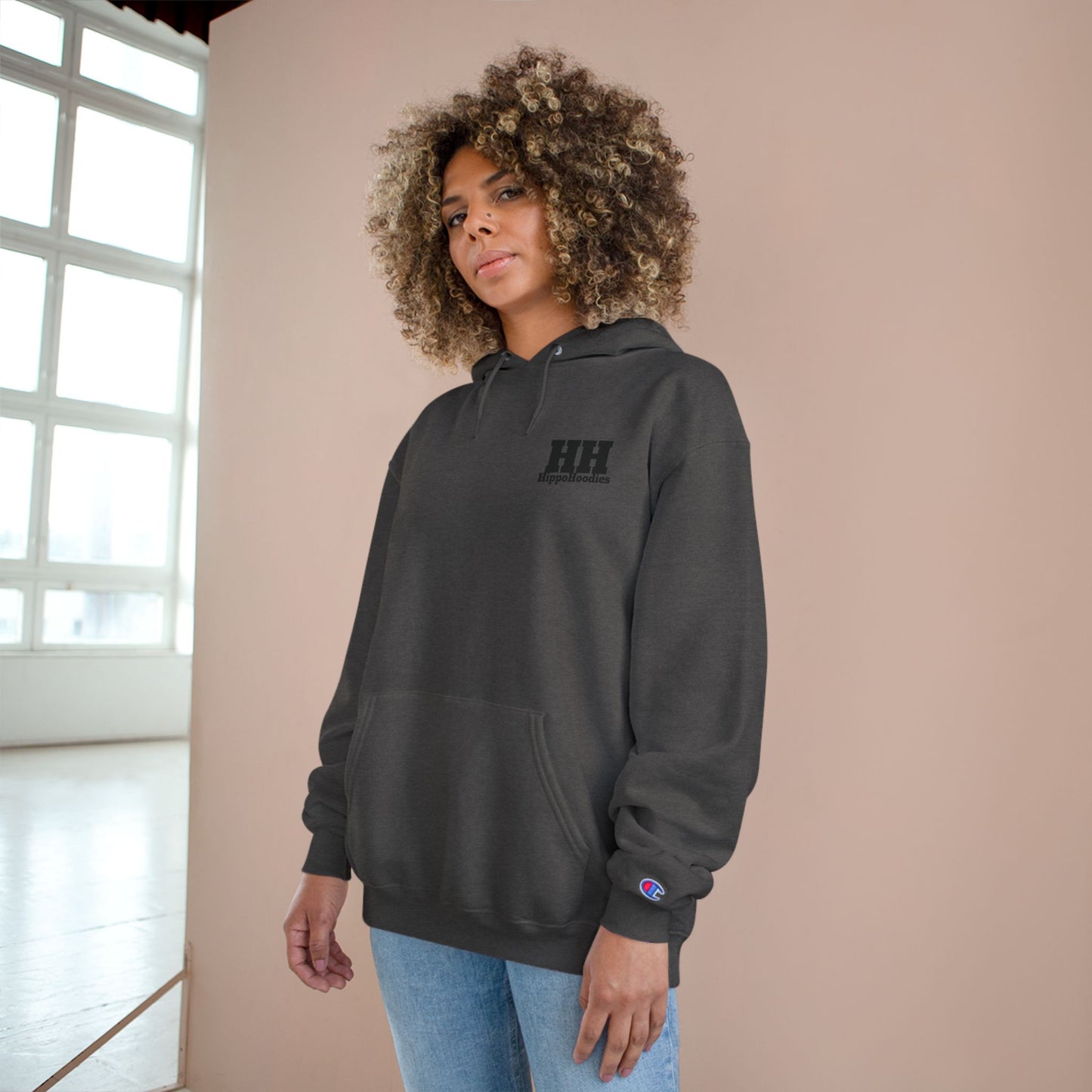 HippoHoodie Patriotic Champion Hoodie - Support Our Heroes - Stylish Streetwear