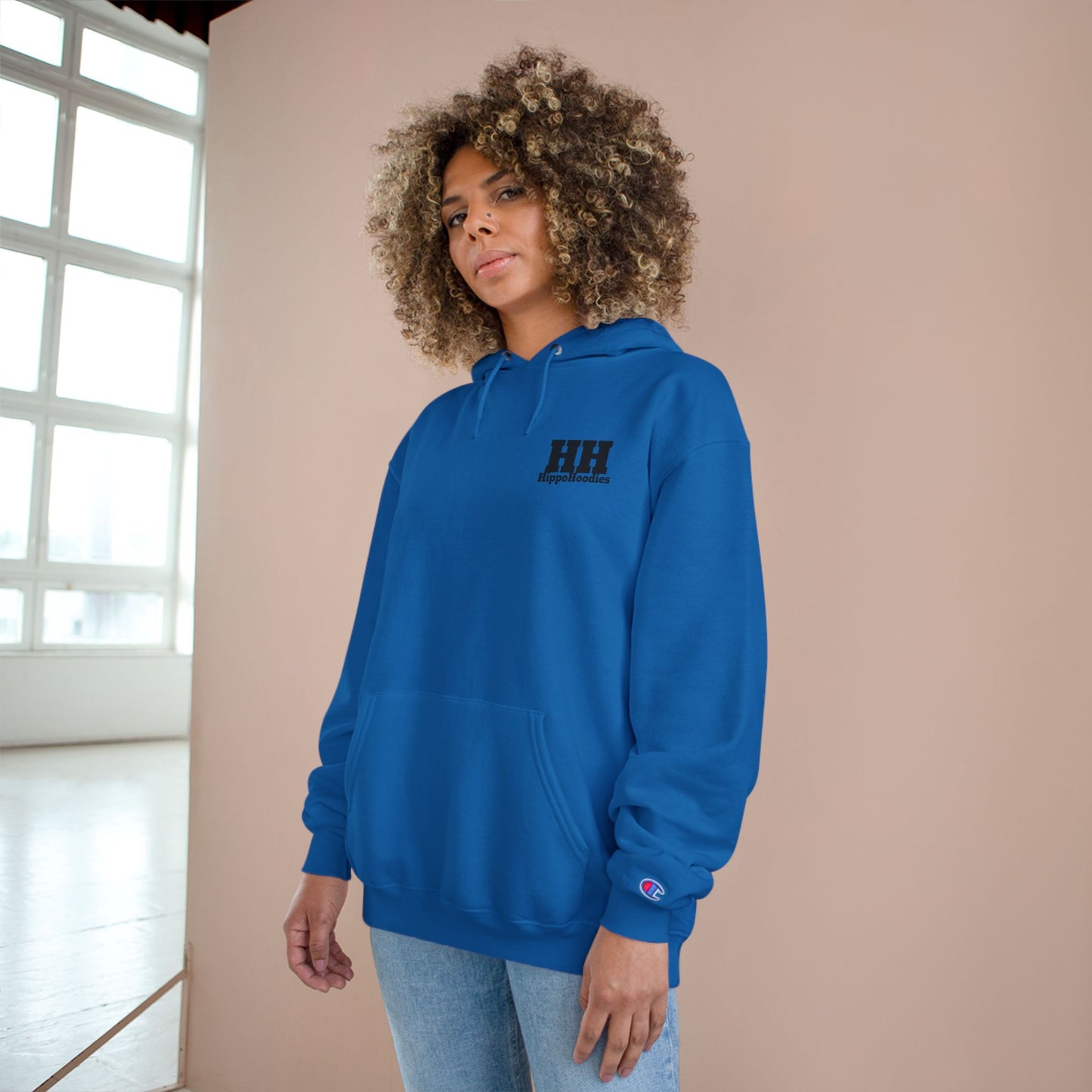 HippoHoodie Patriotic Champion Hoodie - Support Our Heroes - Stylish Streetwear