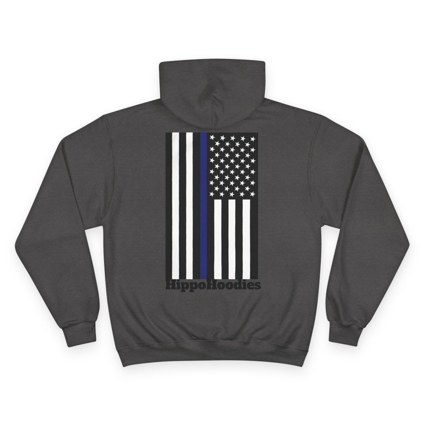 HippoHoodie Patriotic Champion Hoodie - Support Our Heroes - Stylish Streetwear