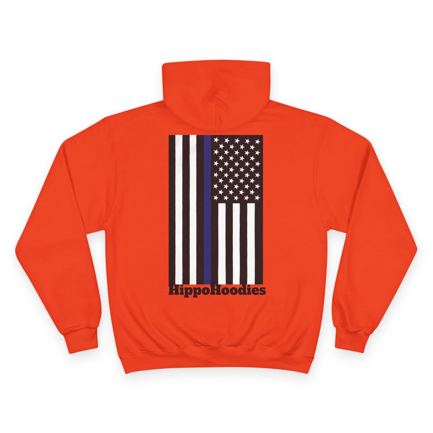 HippoHoodie Patriotic Champion Hoodie - Support Our Heroes - Stylish Streetwear