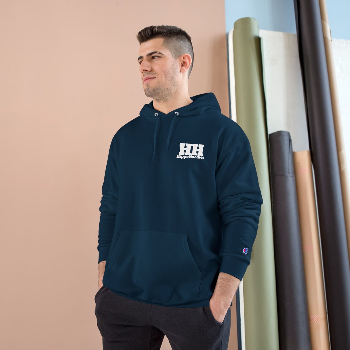 HippoHoodie Patriotic Champion Hoodie - Support Our Heroes - Stylish Streetwear